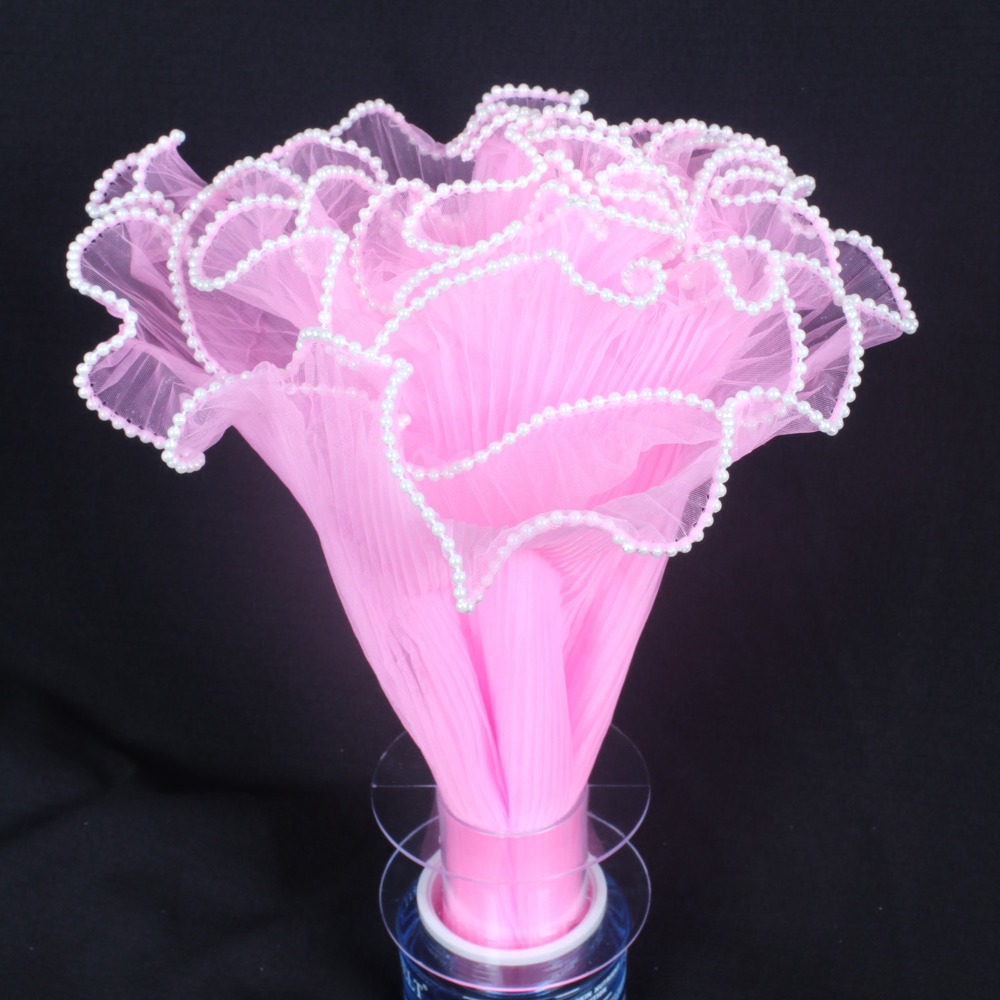 Florist Supply House - 28cmx4Yards Flower Bouquet Wrapping Lace Mesh