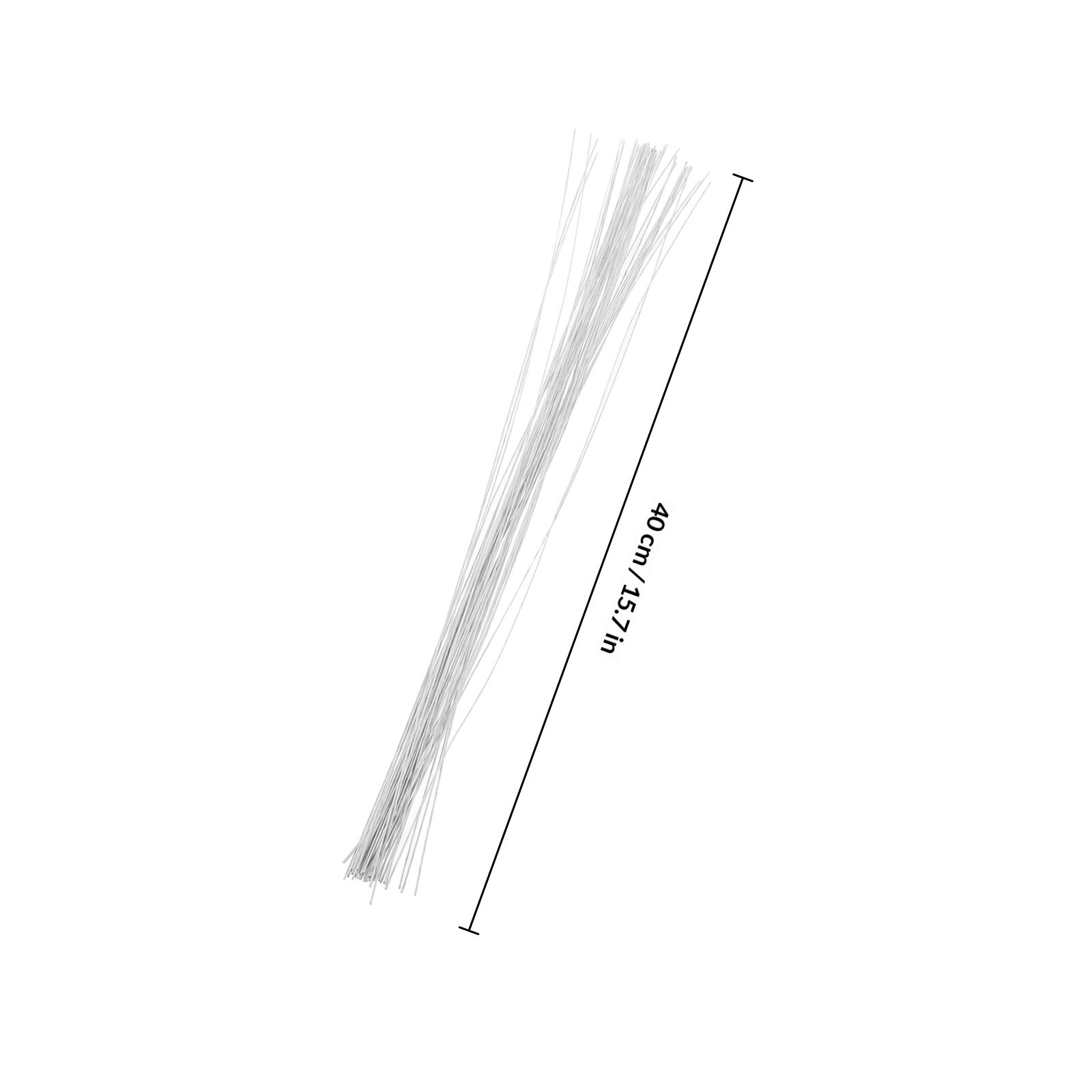 24 Gauge White Floral Wire 50p - Wire Stem Florist 评论和价格