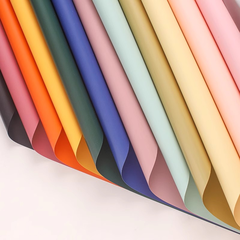 Korean Style Solid Color Paper - Flower Wrap Kraft 评论和价格
