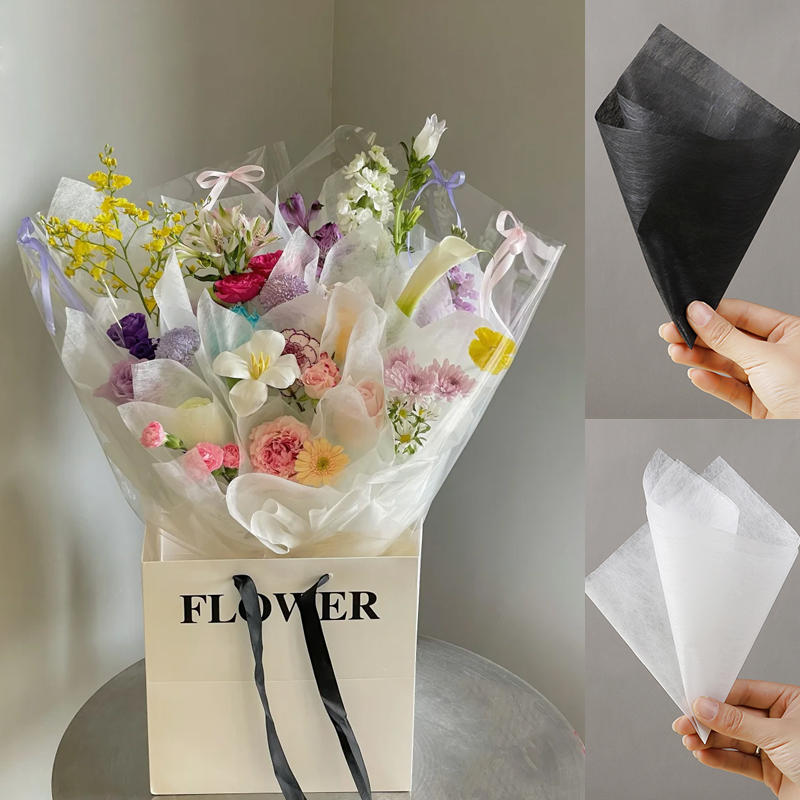 40Pcs Korean Flower Wrapping P - Flower Wrap Kraft 评论和价格