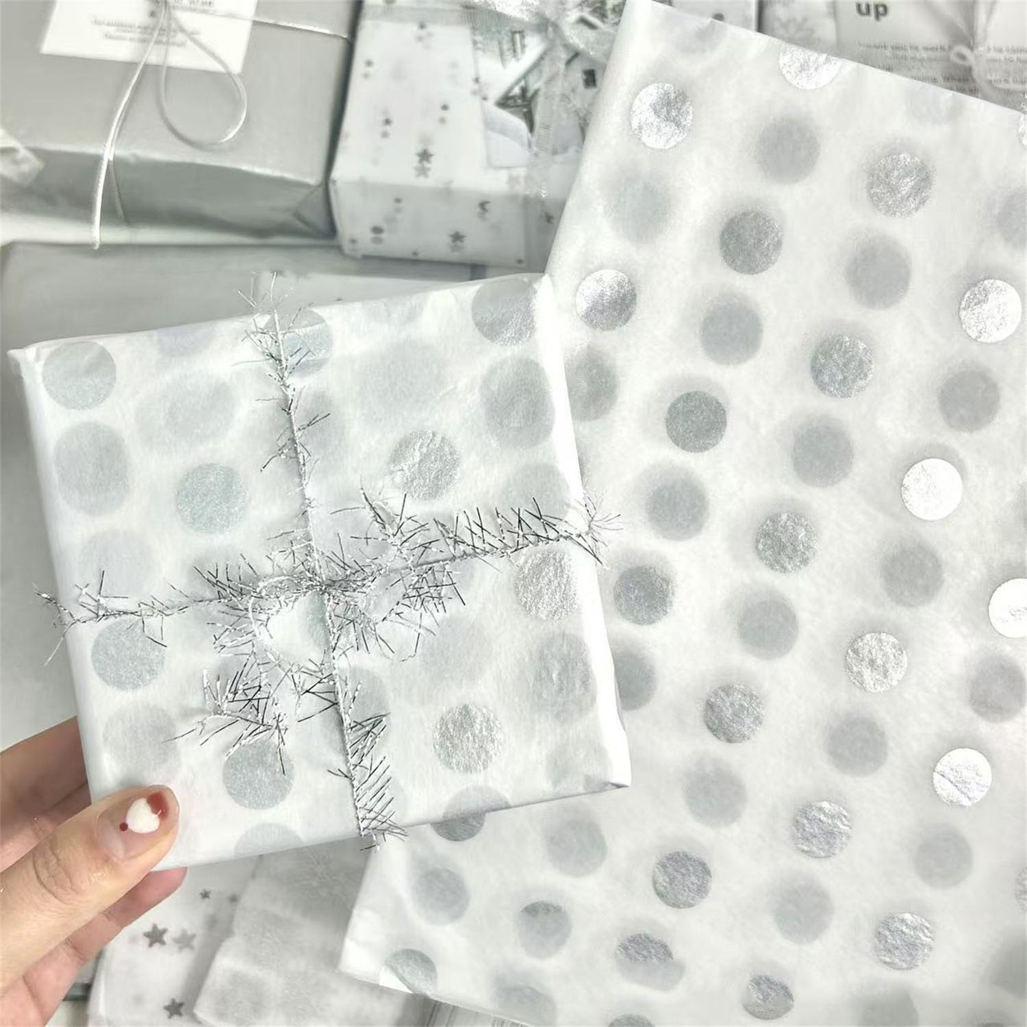 Snow Pear Paper Flower Gift Wr - Flower Wrap Kraft 评论和价格