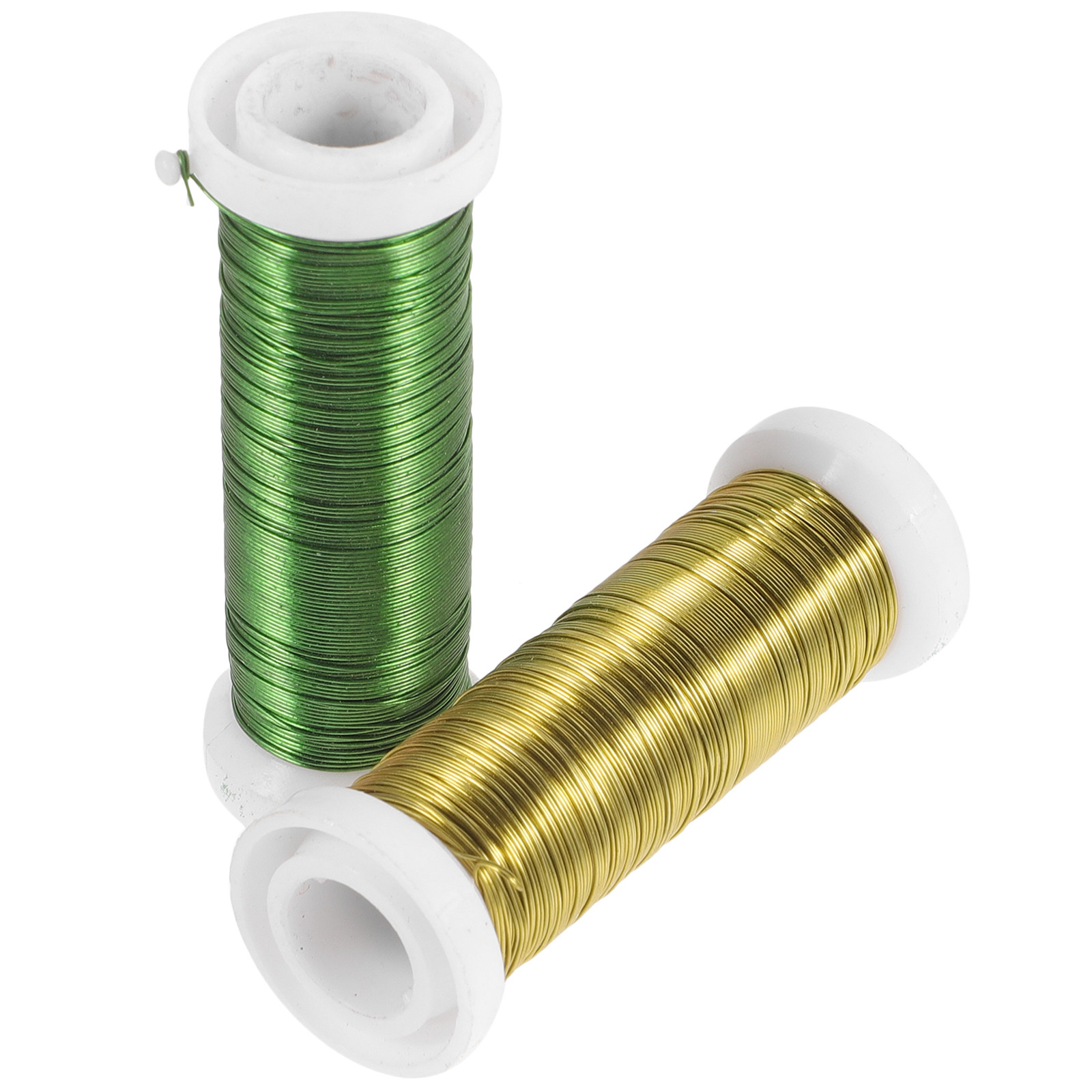 2 Rolls Floral Stem Wire Craft - Wire Stem Florist 评论和价格