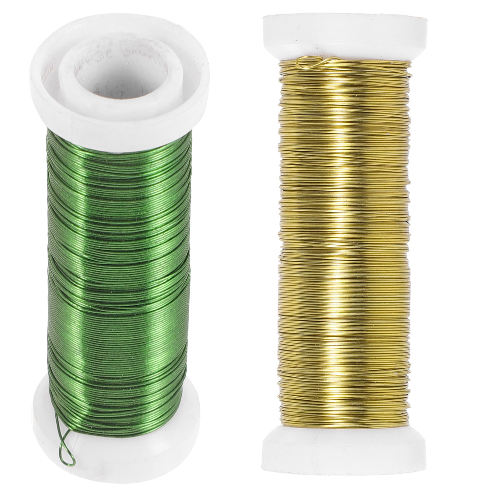 2 Rolls Floral Stem Wire Craft - Wire Stem Florist 评论和价格