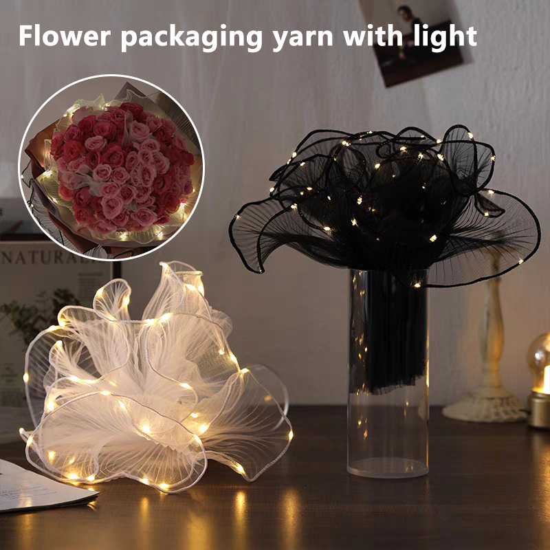 1Pcs LED Flower Wrapping Paper - Flower Wrap Kraft 评论和价格