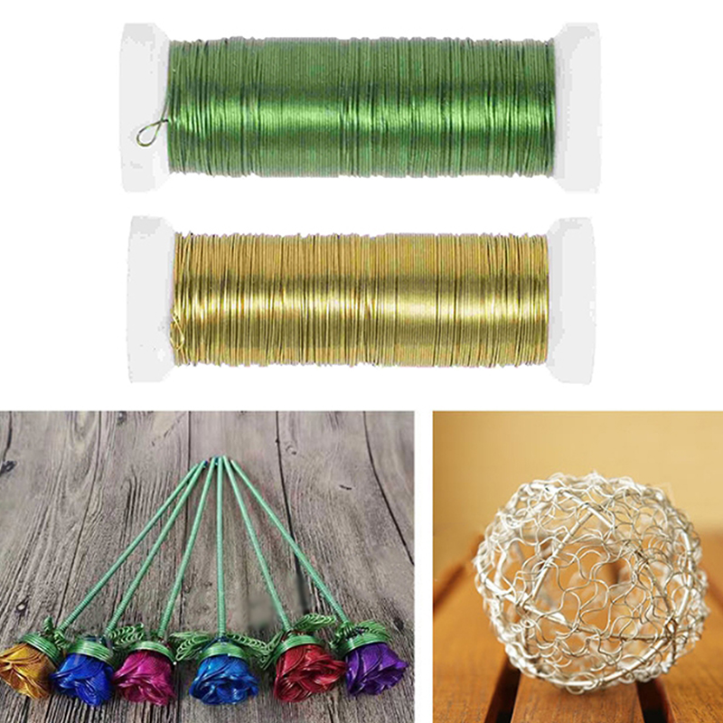 1PCS 30M Crafts Wires Florist  - Wire Stem Florist 评论和价格