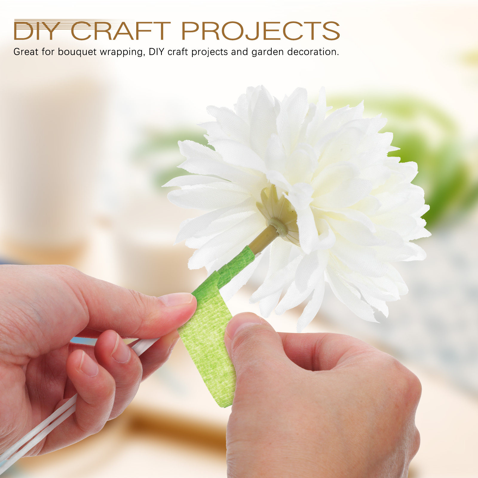 100Pcs Floral Wire Stems Iron  - Wire Stem Florist 评论和价格