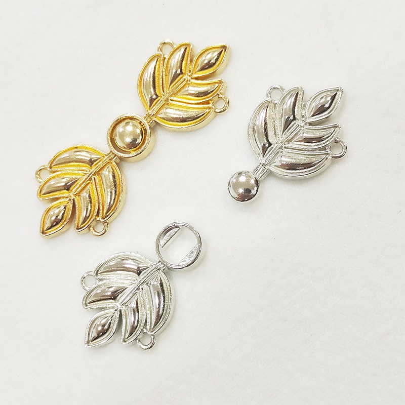 10pcs Chinese Frog Clasps with - Flower Frog Pin 评论和价格