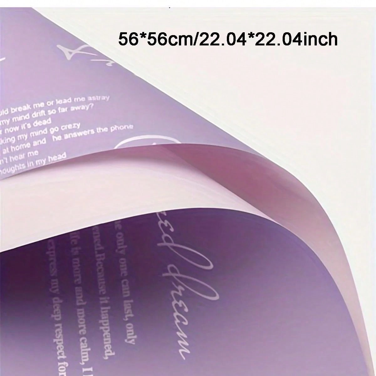 20PCS Waterproof Two-Tone Eleg - Flower Wrap Kraft 评论和价格
