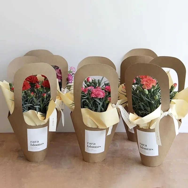 10PCS Kraft Paper Flower Gift  - Florist Supply House 评论和价格