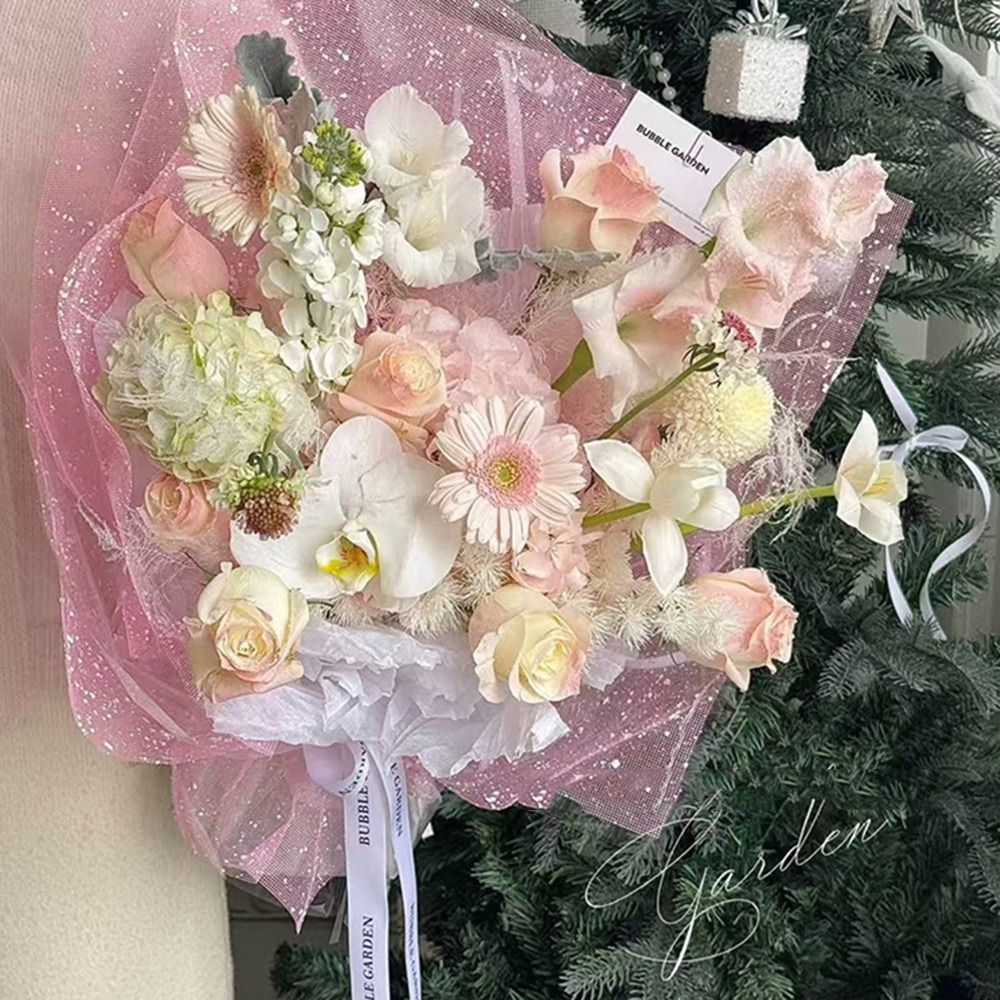 Flower Wrapping Paper Snowflak - Florist Supply House 评论和价格