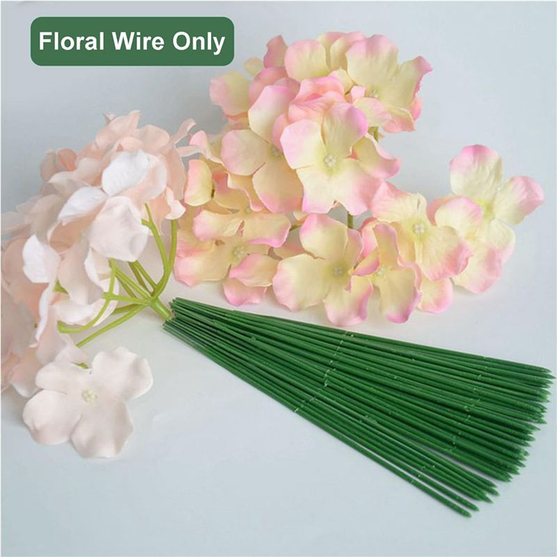 ABJN-Florist Wire, 400Pcs Plas - Wire Stem Florist 评论和价格